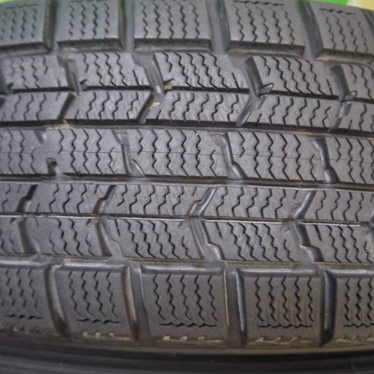 バリ溝!キレイ!9.5分以上★スタッドレス 155/65R14 ダンロップ DSX-2 JOKER ジョーカー 14インチ PCD100/4H★5022806Hス