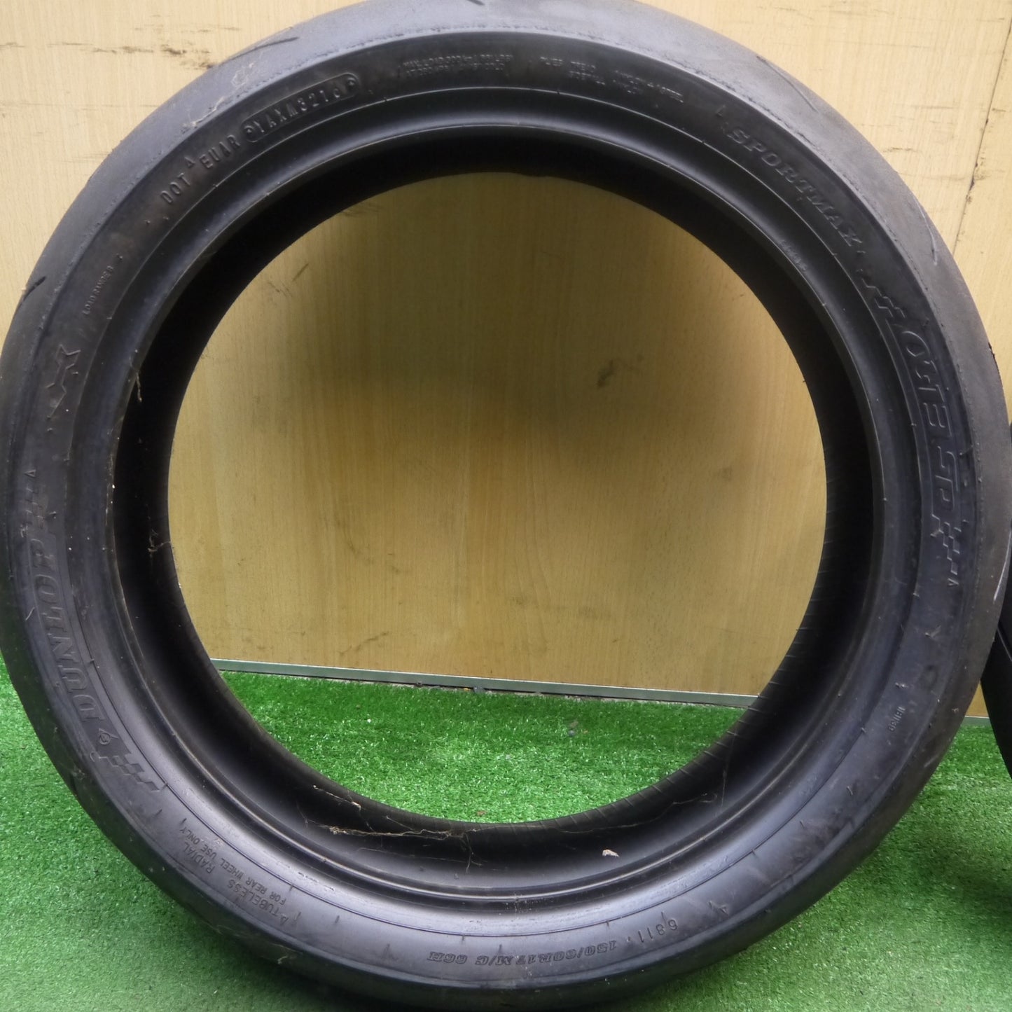 前後2本セット★バイク タイヤ 110/70R17 150/60R17 ダンロップ スポーツマックス α-13 SP レース 17インチ★5092207Hノタ