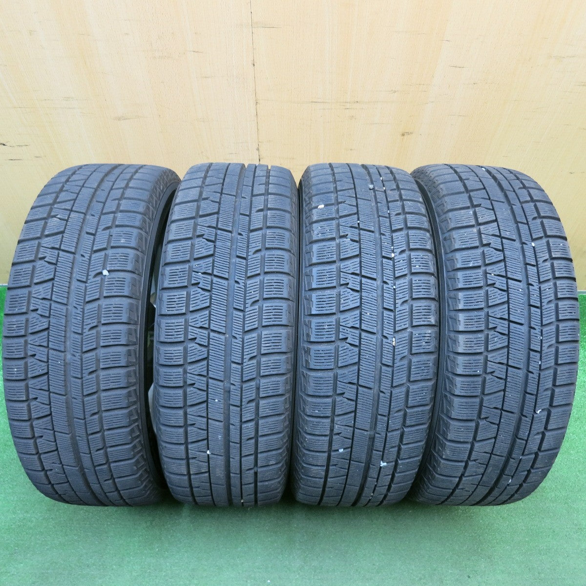 バリ溝!9.5分★レクサス CT 純正 205/55R16 スタッドレス ヨコハマ アイスガード iG50 プラス 16インチ PCD100/5H★6021502HAス