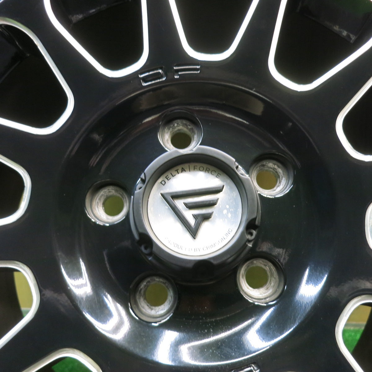 キレイ★DELTA FORCE OVAL CRIMSON 235/70R16 ヨコハマ ジオランダー A/T G015 ホワイトレター デルタフォース オーバル クリムソン PCD114.3/5H★5041807TNノ