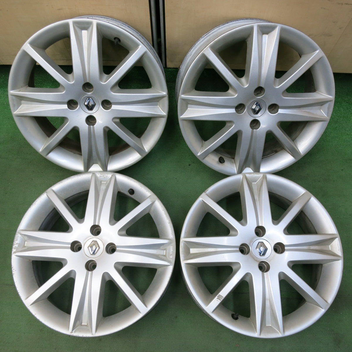 4本価格☆ルノー メガーヌ 純正 ホイール 17インチ RENAULT 17×6.5J 