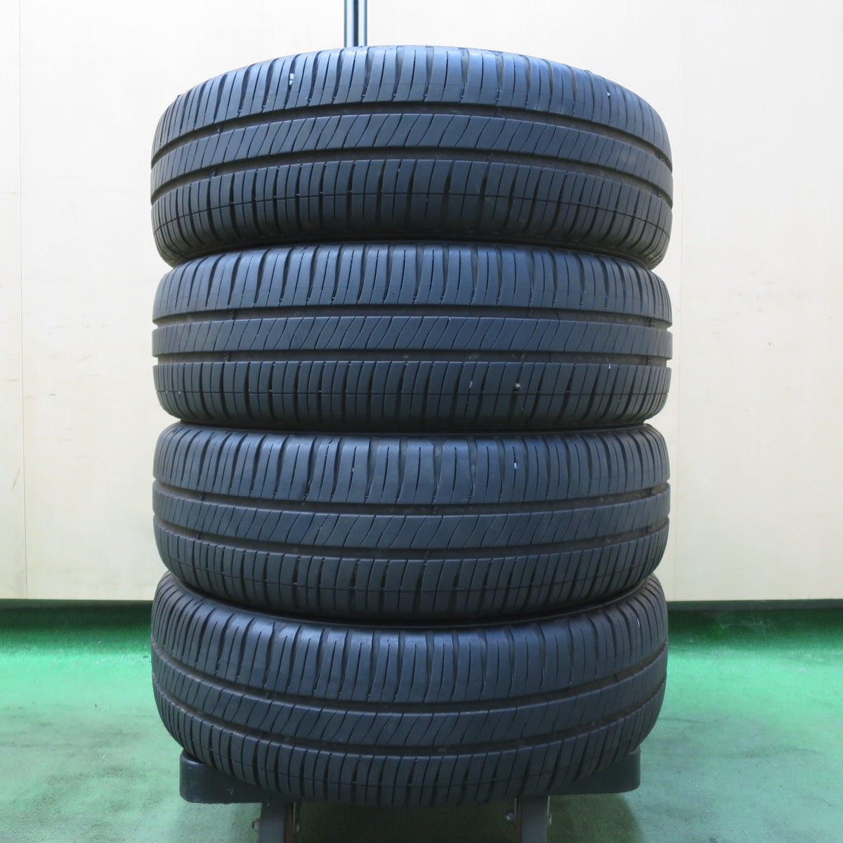 4本価格!21年★スズキ スペーシア カスタム 純正 165/55R15 ミシュラン エナジーセイバー4 15インチ PCD100/4H★5092308イノ