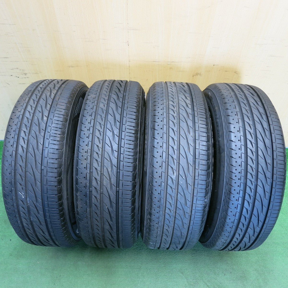 バリ溝!23年!キレイ!9.5分★日産 エクストレイル 純正 スチール 215/65R16 ブリヂストン レグノ GRV2 16インチ PCD114.3/5H★6060407HAノ