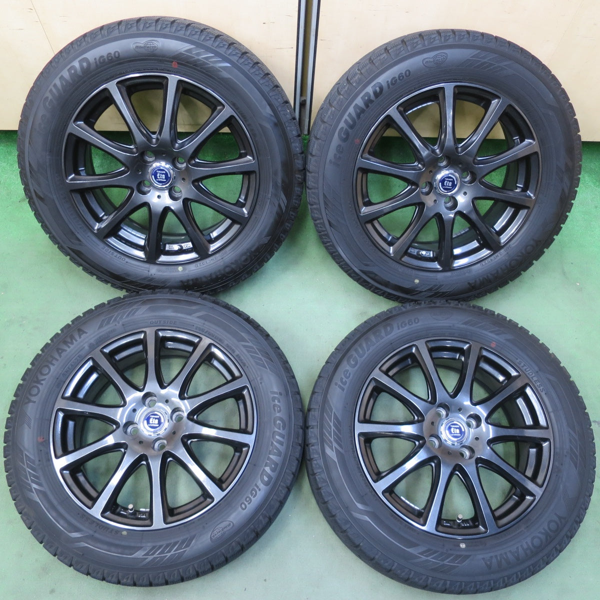 バリ溝！キレイ！8.5分◎スタッドレス 195/65R16 ヨコハマ アイス