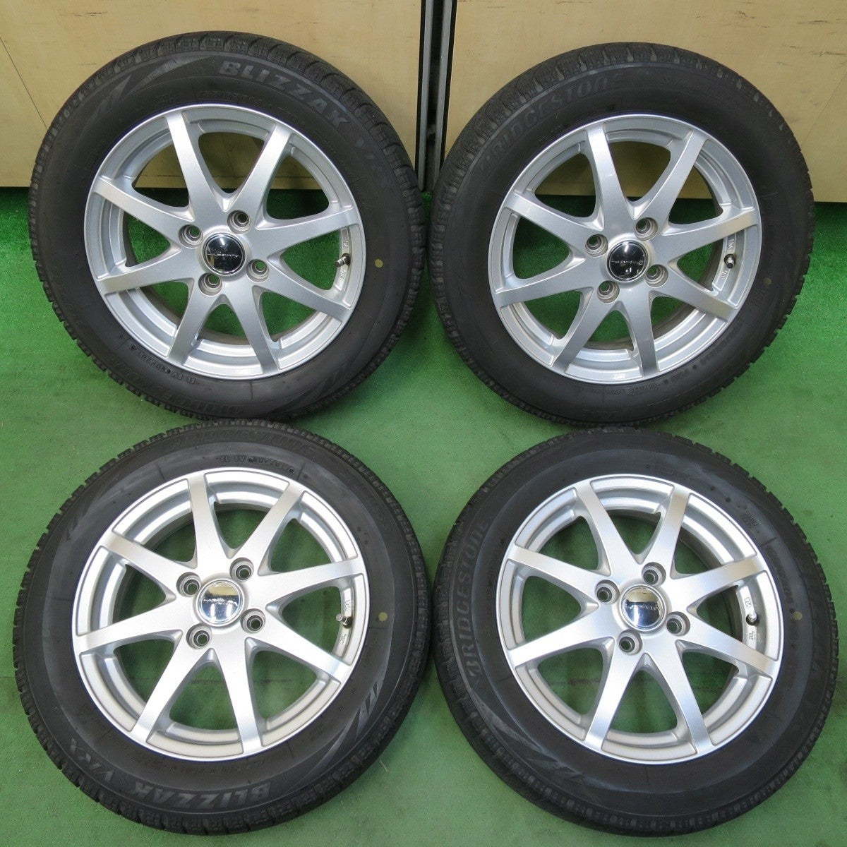 4本価格★スタッドレス 155/65R14 ブリヂストン ブリザック VRX LAPORTA ラポルタ 14インチ PCD100/4H★5032202イス