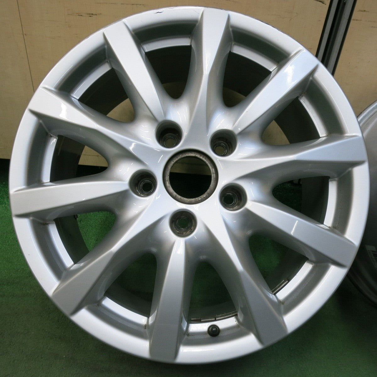 キレイ★ポルシェ 958 カイエン 純正 BBS 製 RD456 ホイール 18インチ 18×8J PCD130/5H★5031404SYホ