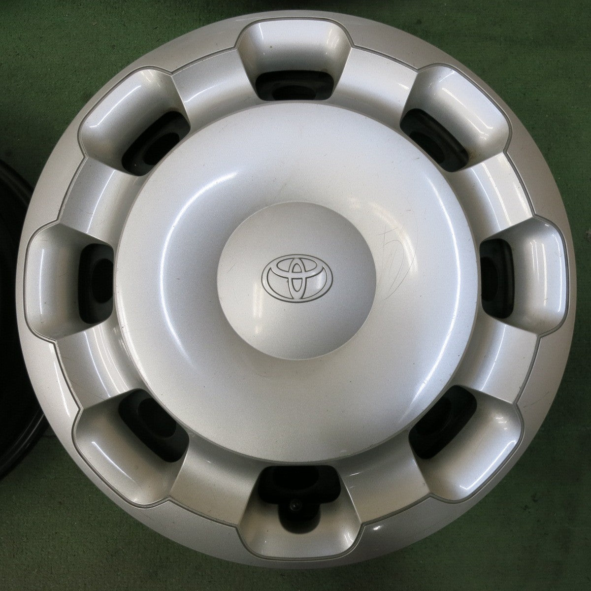 4本価格★トヨタ 10系 シエンタ 純正 スチール ホイール キャップ カバー 15インチ 15×5.5J PCD100/5H★5071108SYホ