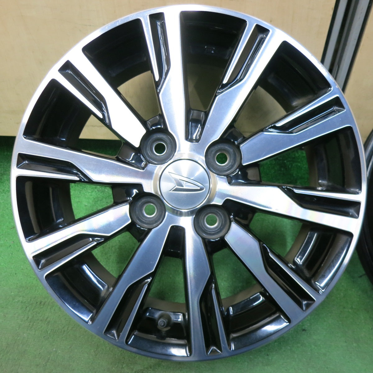 キレイ★ダイハツ タント カスタム 純正 ホイール 14インチ 14×4.5J PCD100/4H★5042515SYホ