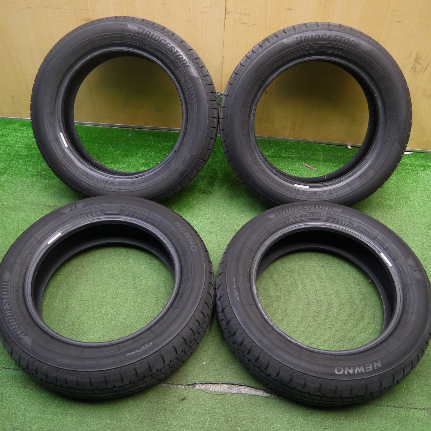 バリ溝!23年!8.5分★155/65R14 ブリヂストン NEWNO ニューノ タイヤ 14インチ N-BOX ラパン ワゴンR タント ムーヴ ウェイク 等★5041804Hノタ