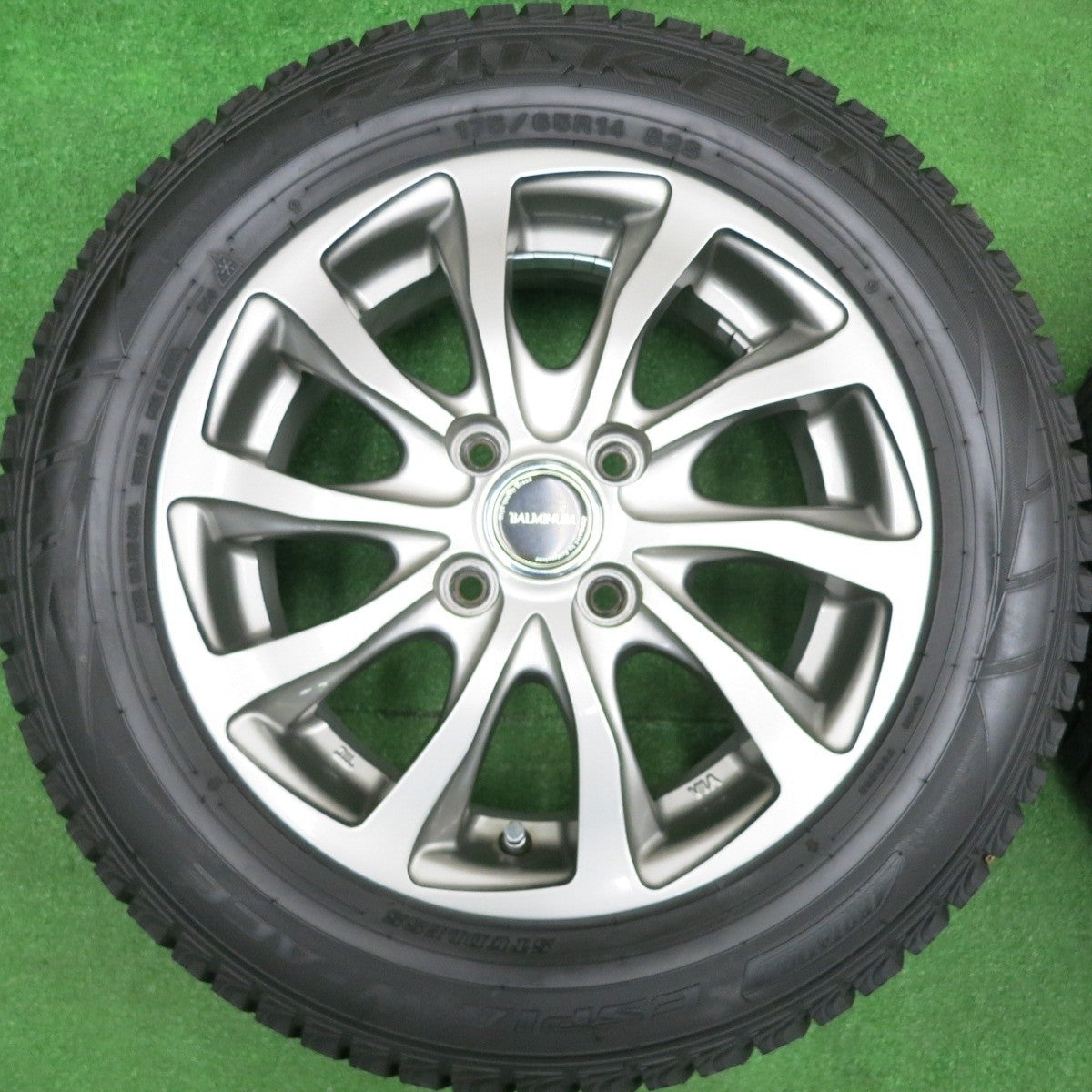 超バリ溝!ほぼ10分★スタッドレス 175/65R14 ファルケン エスピア W-ACE BALMINUM バルミナ 14インチ PCD100/4H★4112801HAス