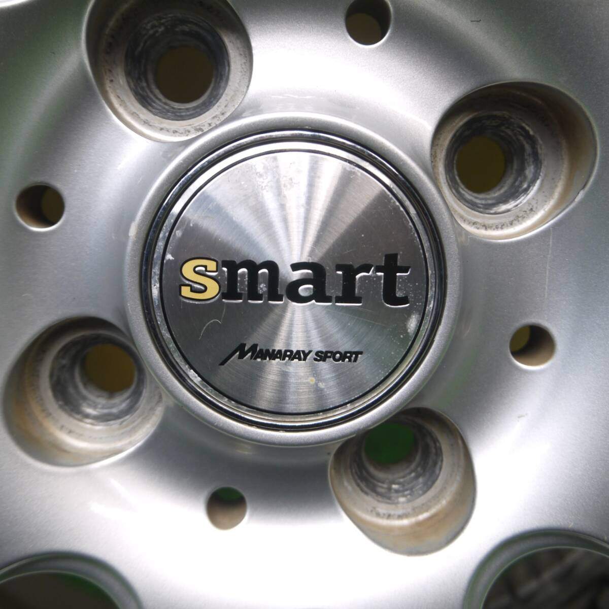 バリ溝!22年!9.5分★スタッドレス 155/65R14 ネクセン ウィンガード アイス2 WH42 smart MANARAY SPORT スマート マナレイ 14インチ PCD100/4H★5010601Hス