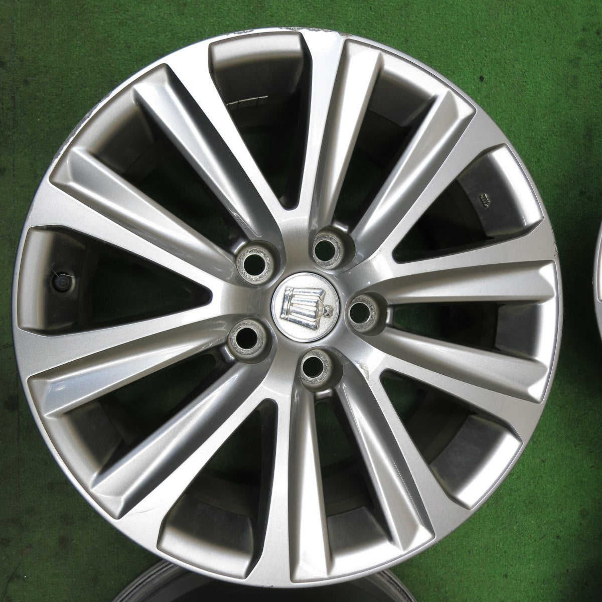 4本価格★トヨタ 210系 クラウン アスリート 純正 ホイール 17インチ 17×7.5J PCD114.3/5H★5091502ナホ