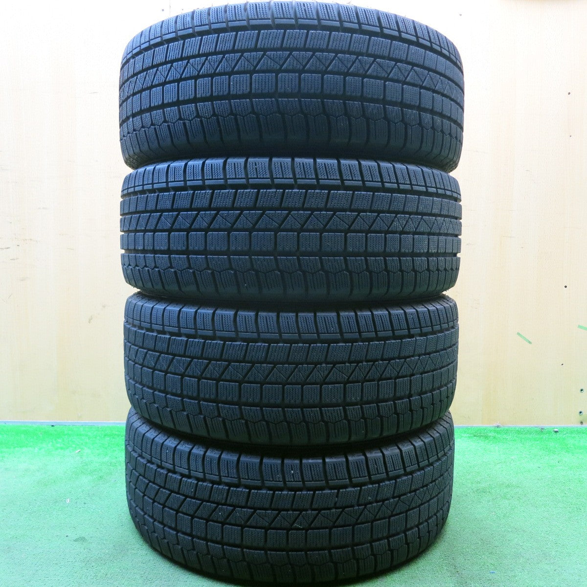 バリ溝!21年!キレイ!8.5分★インプレッサ 等 205/55R16 スタッドレス ケンダ KR36 アイステック ネオ Humanline ヒューマンライン 16インチ PCD100/5H★5050310HAス