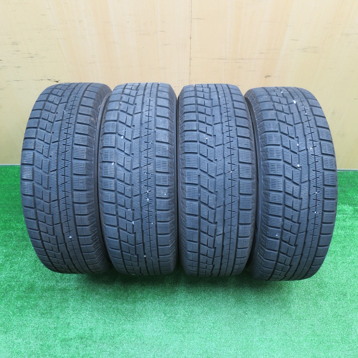 バリ溝!22年!9.5分★トヨタ 20系 アルファード ヴェルファイア 純正 215/60R16 スタッドレス ヨコハマ アイスガード iG60 16インチ PCD114.3/5H★5101501NJス