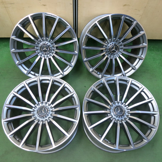 空気圧センサー付!4本価格★ベンツ X290 GT43 純正 AMG ホイール 20インチ 20×9.5J 20×11J PCD112/5H★5051603SYホ