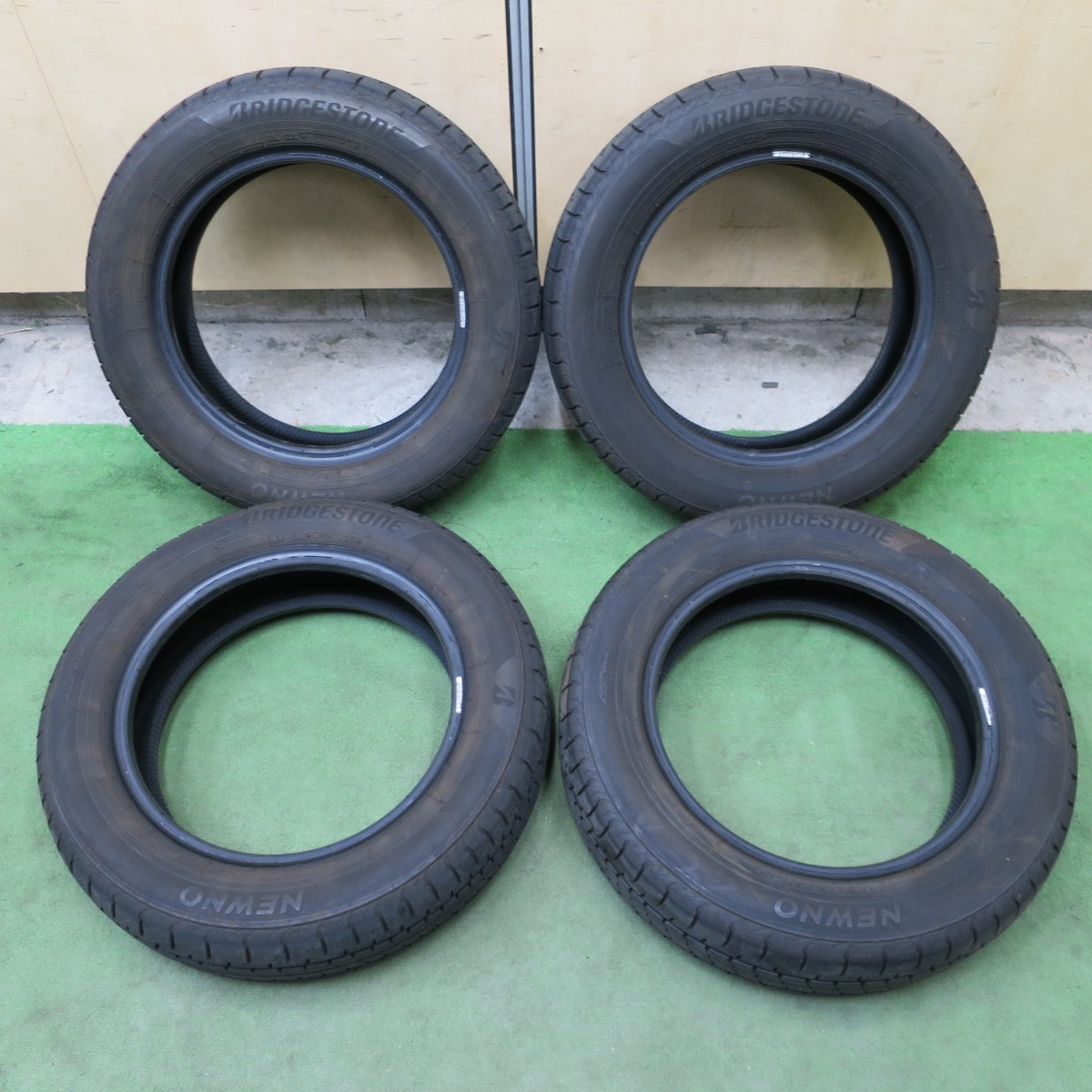バリ溝!25年!8.5分◎165/65R14 ブリヂストン NEWNO ニューノ 14インチ タイヤ ソリオ ハスラー タンク 等◎6101905NGノタ