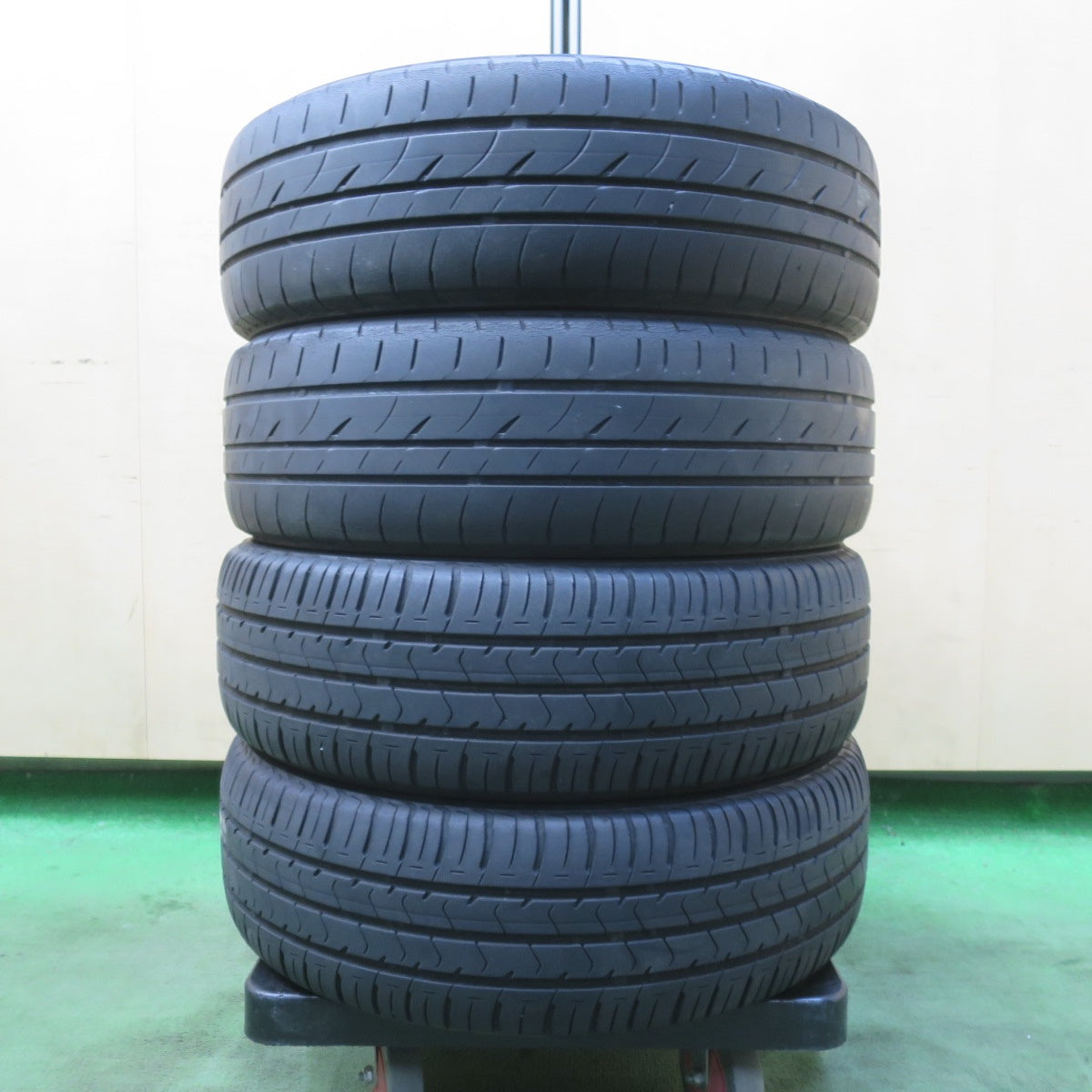 4本価格★ホンダ JF1 N-BOX カスタム 純正 165/55R15 ブリヂストン エコピア NH100C プレイズ PX-C 15インチ PCD100/4H★6011305イノ