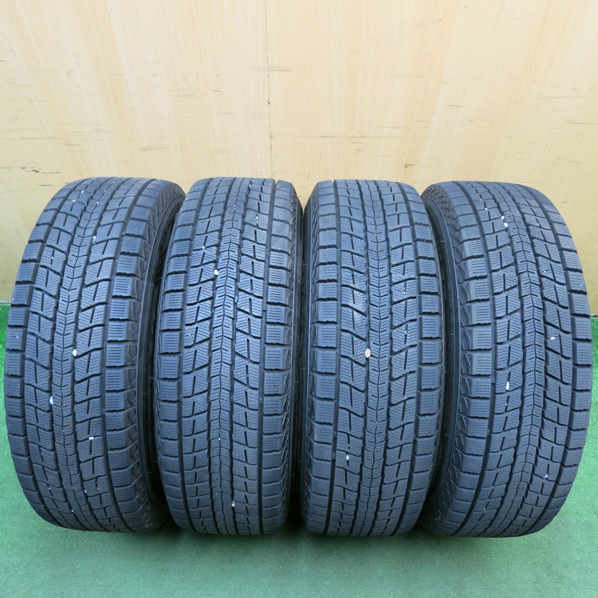 バリ溝!23年!9.5分以上★ジープ 等 LMG MS-9W 215/65R16 スタッドレス ダンロップ ウインターマックス SJ8 LEHRMEISTER GEAR 16インチ PCD110/5H★6032911HAス