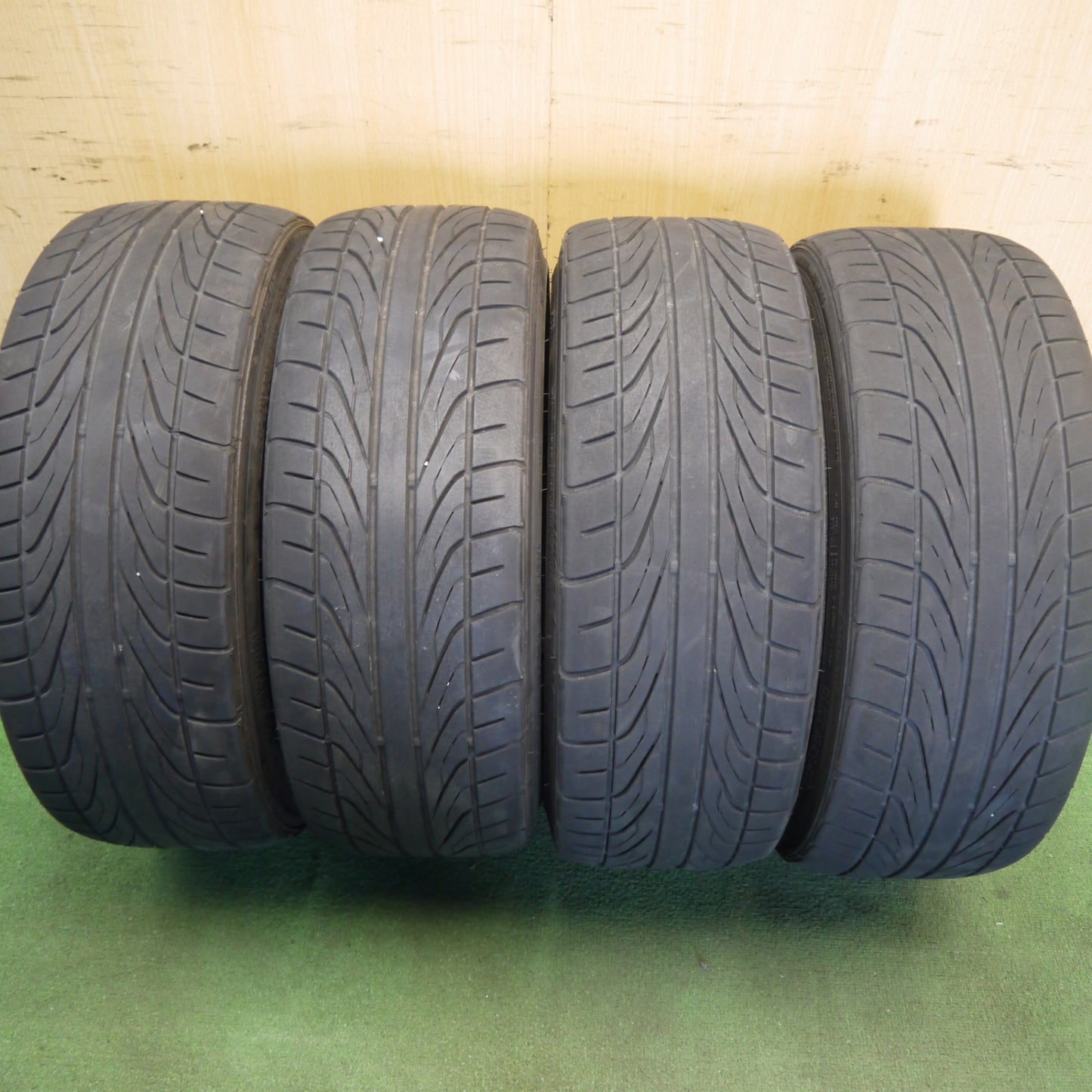 キレイ◎ANHELO CORAZON 205/45R17 ダンロップ DIREZZA DZ101 アネーロ コラソン 17インチ PCD100/4H◎6061912Hノ