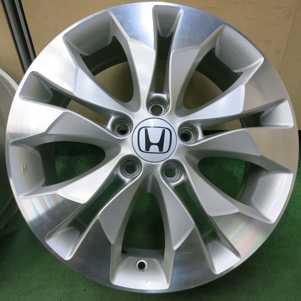 付属品付き★ホンダ CR-V 純正 ENKEI ホイール 17インチ 17×6.5J エンケイ CRV PCD114.3/5H★5061114SYホ