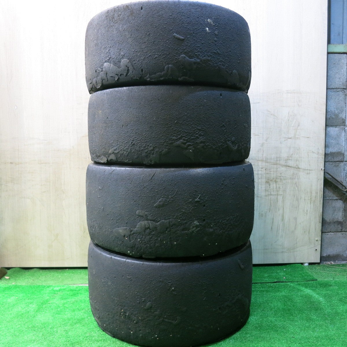 4本価格★ポルシェ 997 GT3 純正 BBS 0229066 585/562 センターロック 250/640R18 300/680R18 ダンロップ 18インチ★5050204HAノ