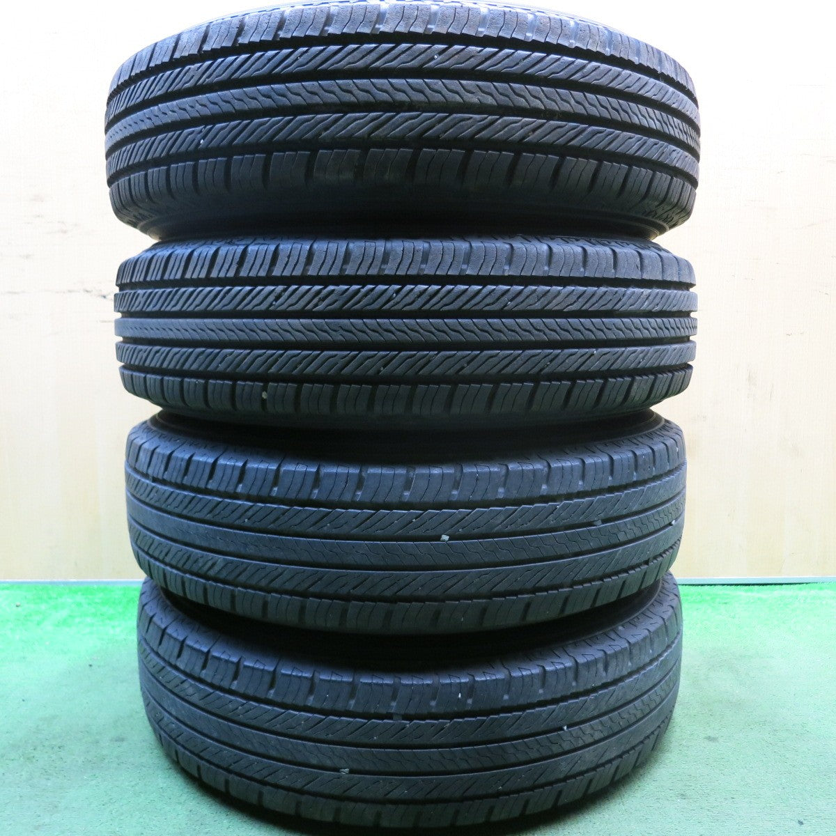 バリ溝!24年!9.5分★三菱 パジェロ ミニ 純正 175/80R15 ヨコハマ ジオランダー CV G058 15インチ PCD114.3/5H★5083109HAノ