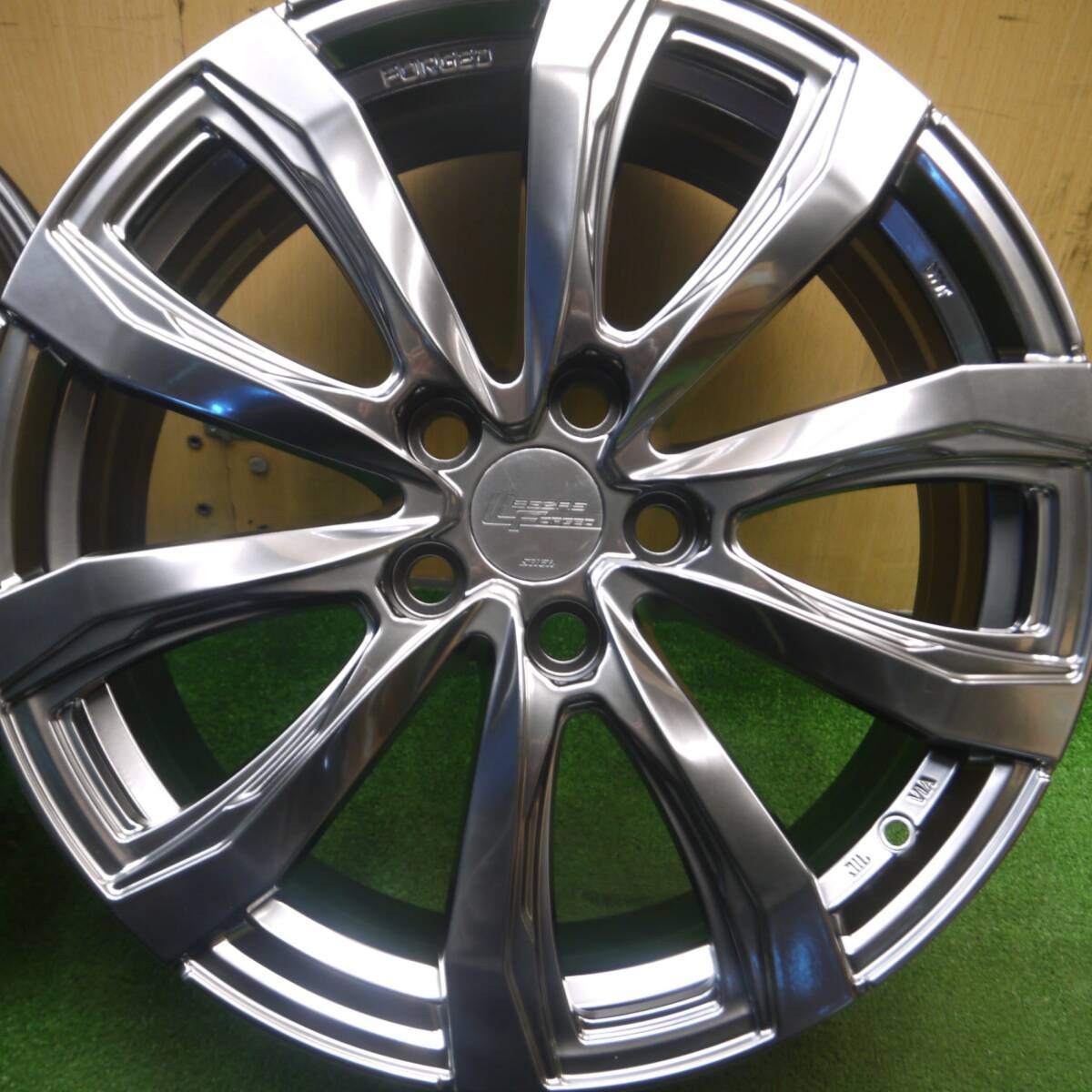 未使用★LEGZAS FORGED Stich FS-01 19インチ 19×7.5J シュティッヒ レグザス フォージド レクサス等 PCD120/5H★5021802Hホ