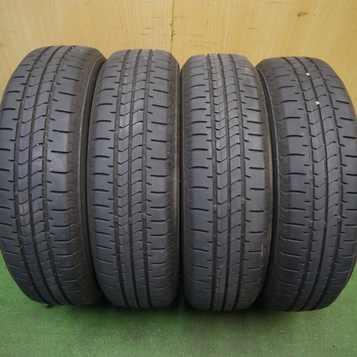 4本価格!24年★日産 モコ 純正 155/65R14 ブリヂストン NEWNO ニューノ 14インチ MOCO PCD100/4H★6030905Hノ