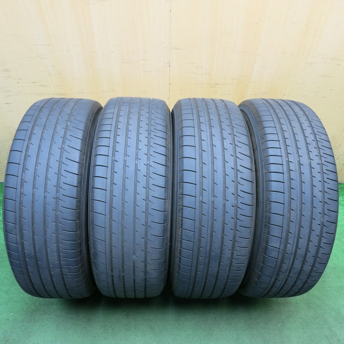キレイ!22年◎日産 T32 エクストレイル 純正 225/65R17 ヨコハマ BluEarth-XT AE61 17インチ PCD114.3/5H◎6092403HAノ