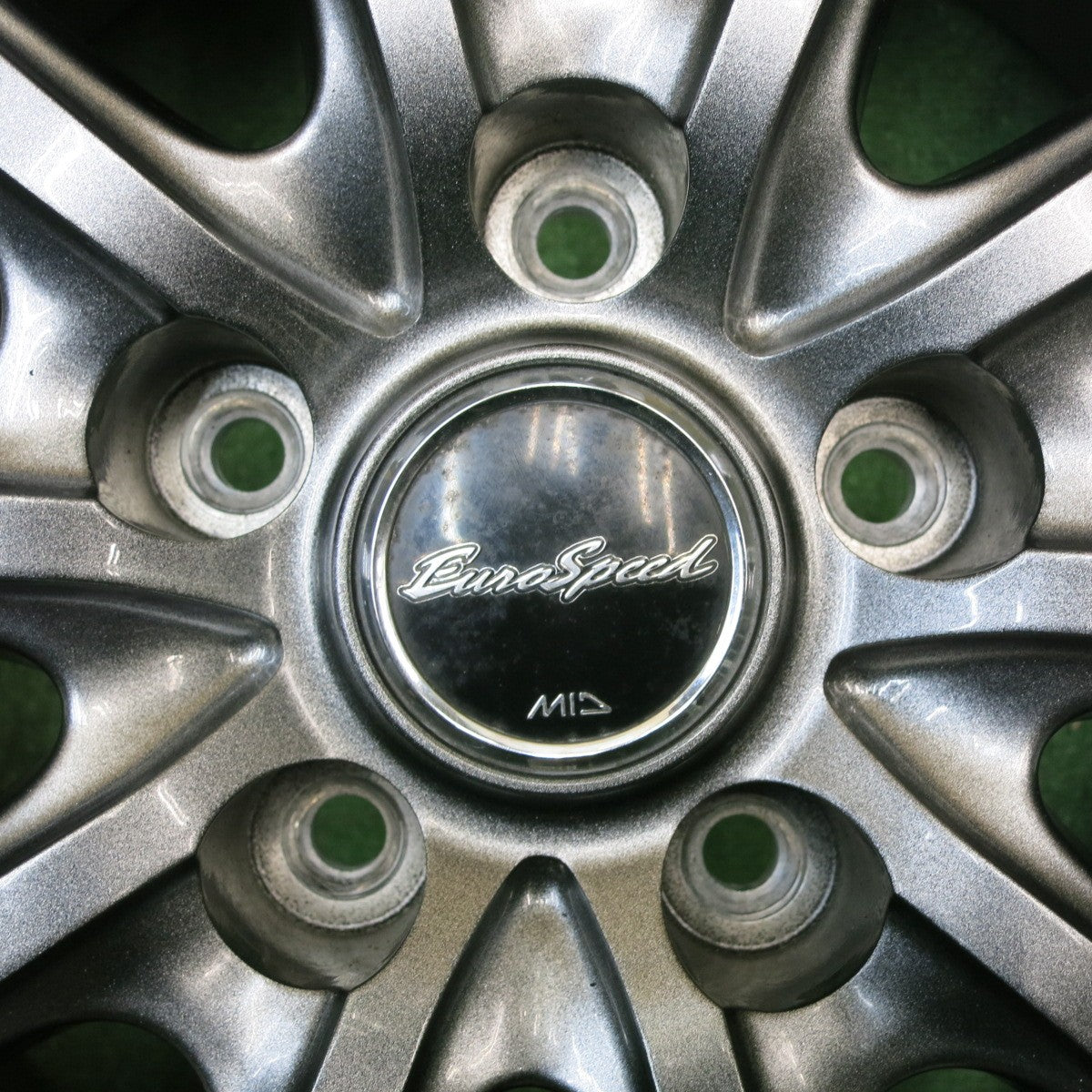 超バリ溝!24年!キレイ!ほぼ10分★スタッドレス 215/60R16 ダンロップ ウインターマックス WM02 EuroSpeed MiD ユーロスピード 16インチ PCD114.3/5H★5042602NJス