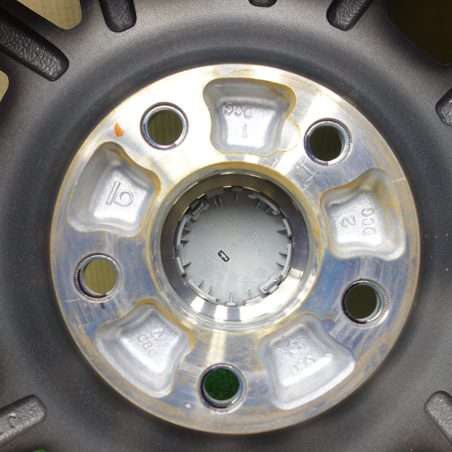 新車外し★ホンダ GT系 フリード クロスター 純正 ホイール 15インチ 15×6J PCD114.3/5H★5121203KTホ