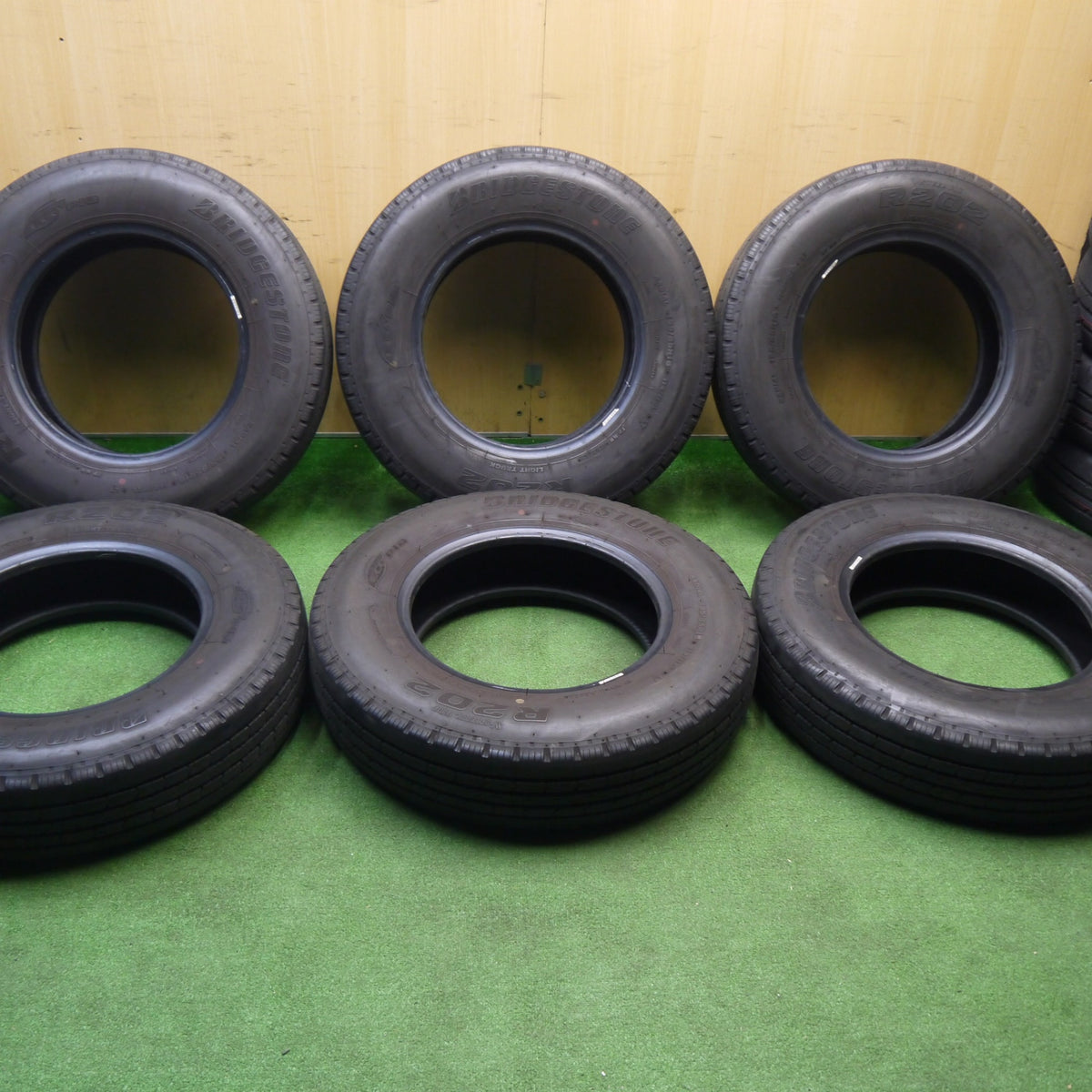 6本価格!22年★トラック タイヤ 195/85R16 114/112L ブリヂストン R202 エコピア 16インチ★5122302Hノタ