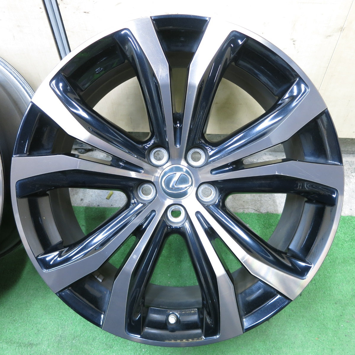 センサー付!キレイ★レクサス 20系 RX バージョンL 純正 ホイール ブロンズ カラー 20インチ 20×8J PCD114.3/5H★5083005ナホ