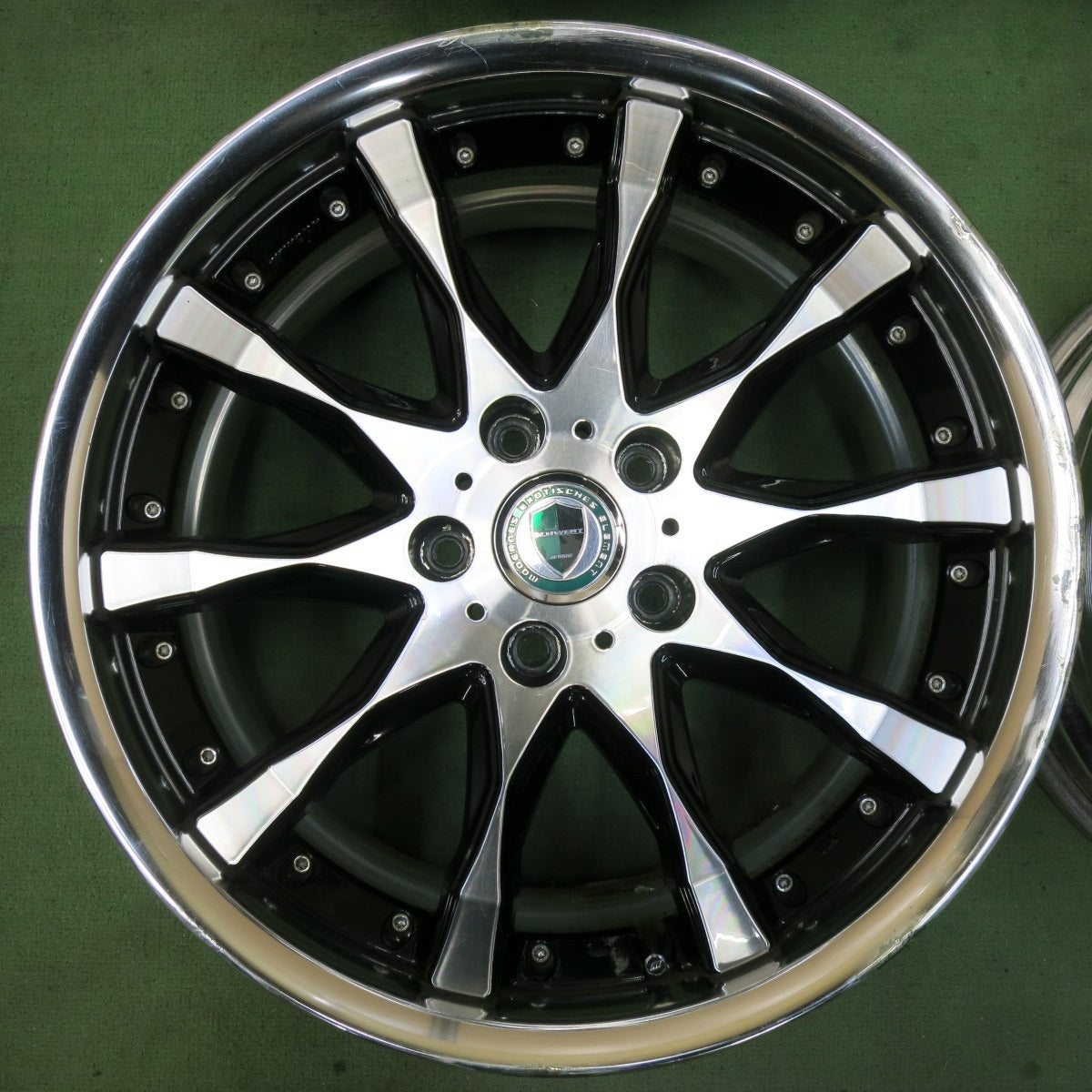 4本価格★WORK SCHWERT SW2 18インチ ホイール ワーク シュバート シュヴァート 18×8JJ PCD114.3/5H★5071806SYホ