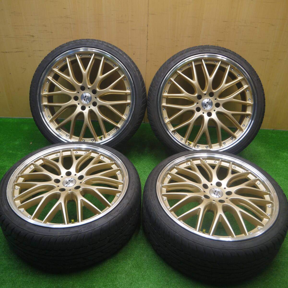 送料無料] 23年！4本価格☆632 LOXARNY AMD DW893 225/35ZR20 ハイダ 