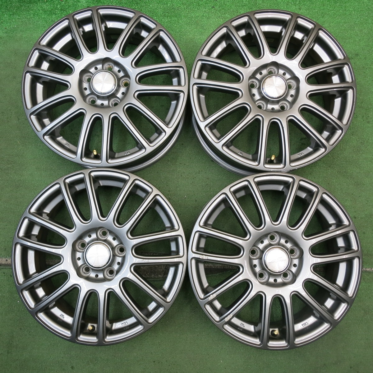 4本価格★シエンタ 等 Espider 15インチ 社外 アルミ ホイール 15×5.5J PCD100/5H★5080306HAホ