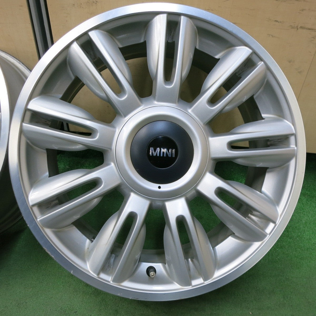 4本価格★BMW MINI R130 ミニ クーパー 純正 OP ホイール 17インチ 17×7J PCD100/4H★5011705SYホ