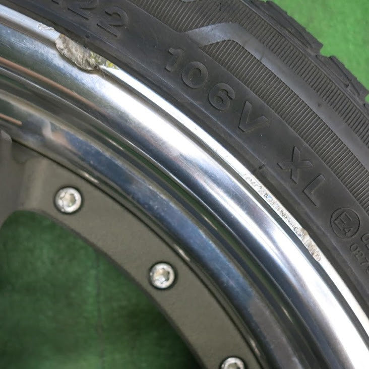 4本価格★WORK GNOSIS CVX M-SR 265/40R22 デュラターン MOZZO STX ミネルバ ECOSPEED2 SUV ワーク PCD108/5H★5043001NJノ
