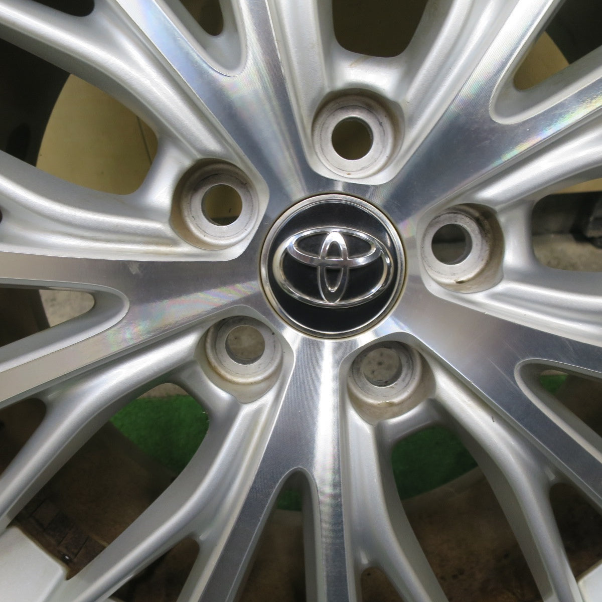 センサー付!バリ溝!キレイ!9.5分★トヨタ 70系 カムリ 純正 235/45R18 ブリヂストン トランザ T005A 18インチ PCD114.3/5H★5092403TTノ
