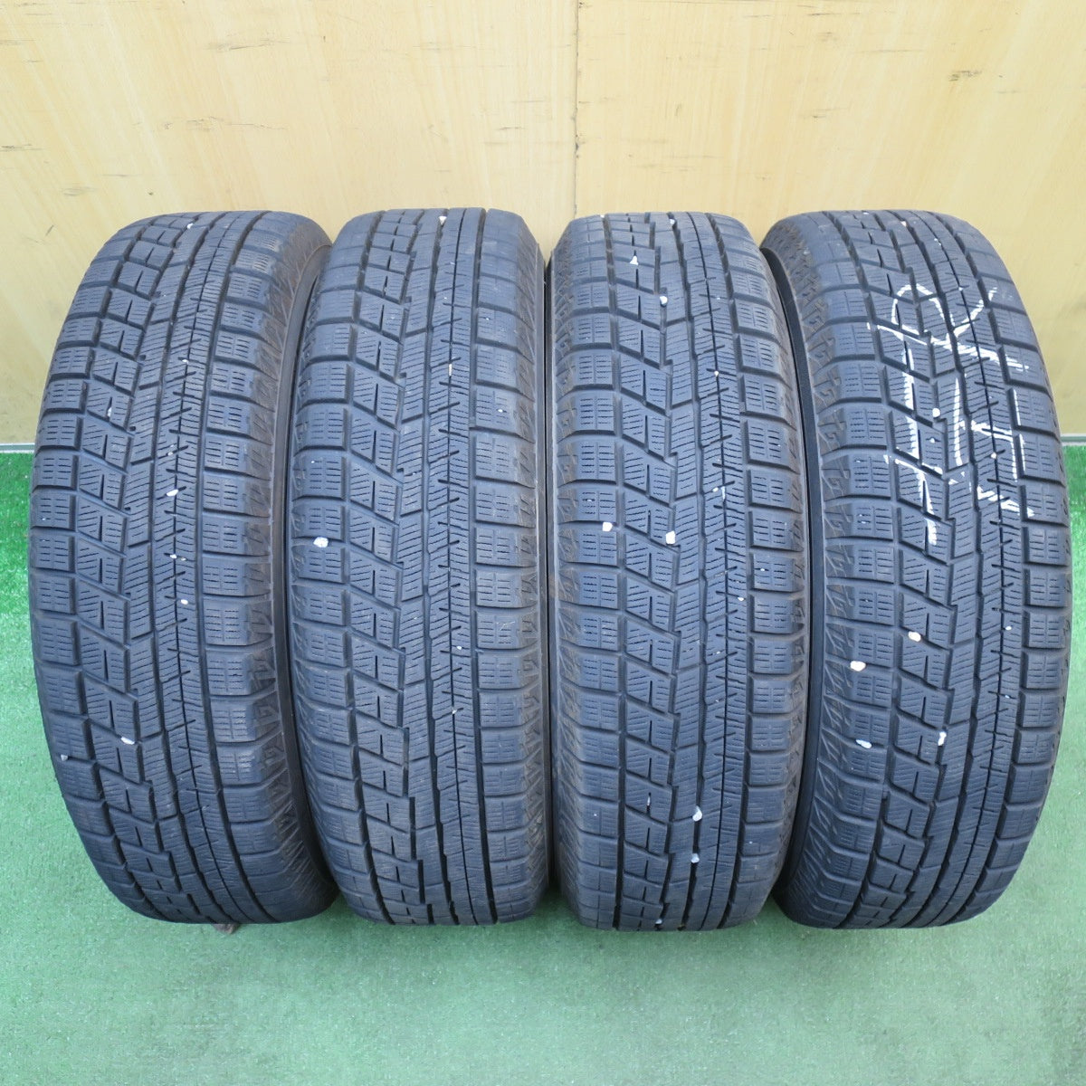 バリ溝!23年!キレイ!9.5分★スタッドレス 165/65R14 ヨコハマ アイスガード iG60 TIRADO Eta LA STRADA 阿部商会 14インチ ハスラー ソリオ 等 PCD100/4H★6051502NJス