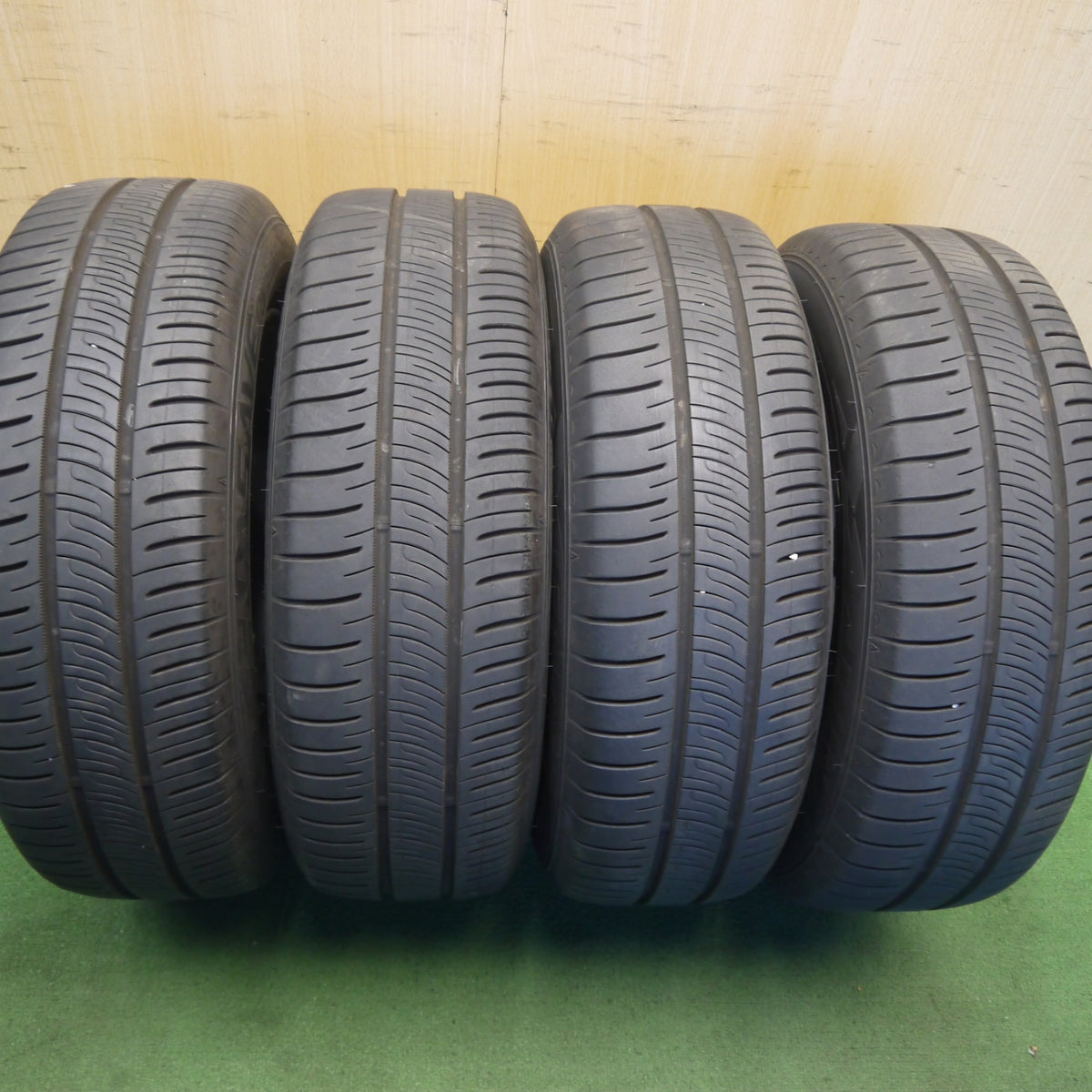バリ溝!キレイ!9.5分◎195/65R15 ダンロップ エナセーブ RV505 evance HA1 エヴァンス 15インチ PCD114.3/5H◎6083105Hノ
