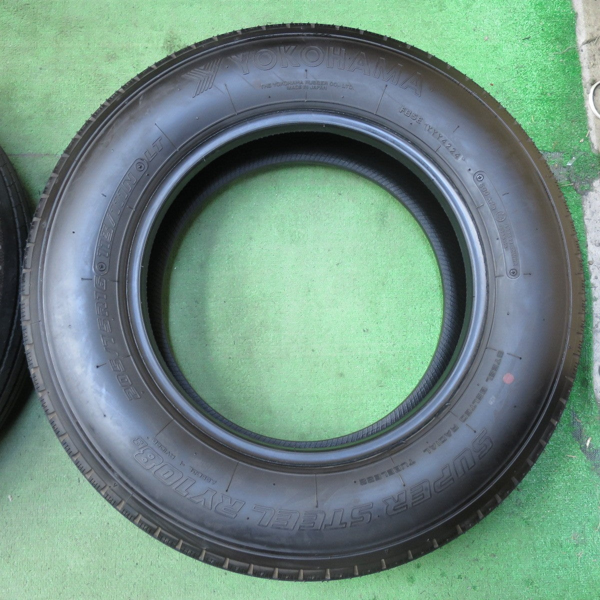 新車外し!24年!6本★トラック タイヤ 205/75R16 113/111N ヨコハマ SUPER STEEL RY108B 16インチ★5090602イノタ