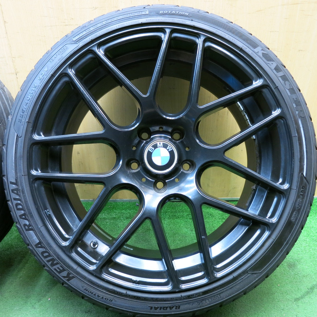 バリ溝!24年!9.5分★BMW 等 MLJ Venatici ヴェナティッチ 225/40R19 255/35R19 ケンダ ラジアル カイザー ナンカン ウルトラ スポーツ NS-2 PCD120/5H★5091402HAノ