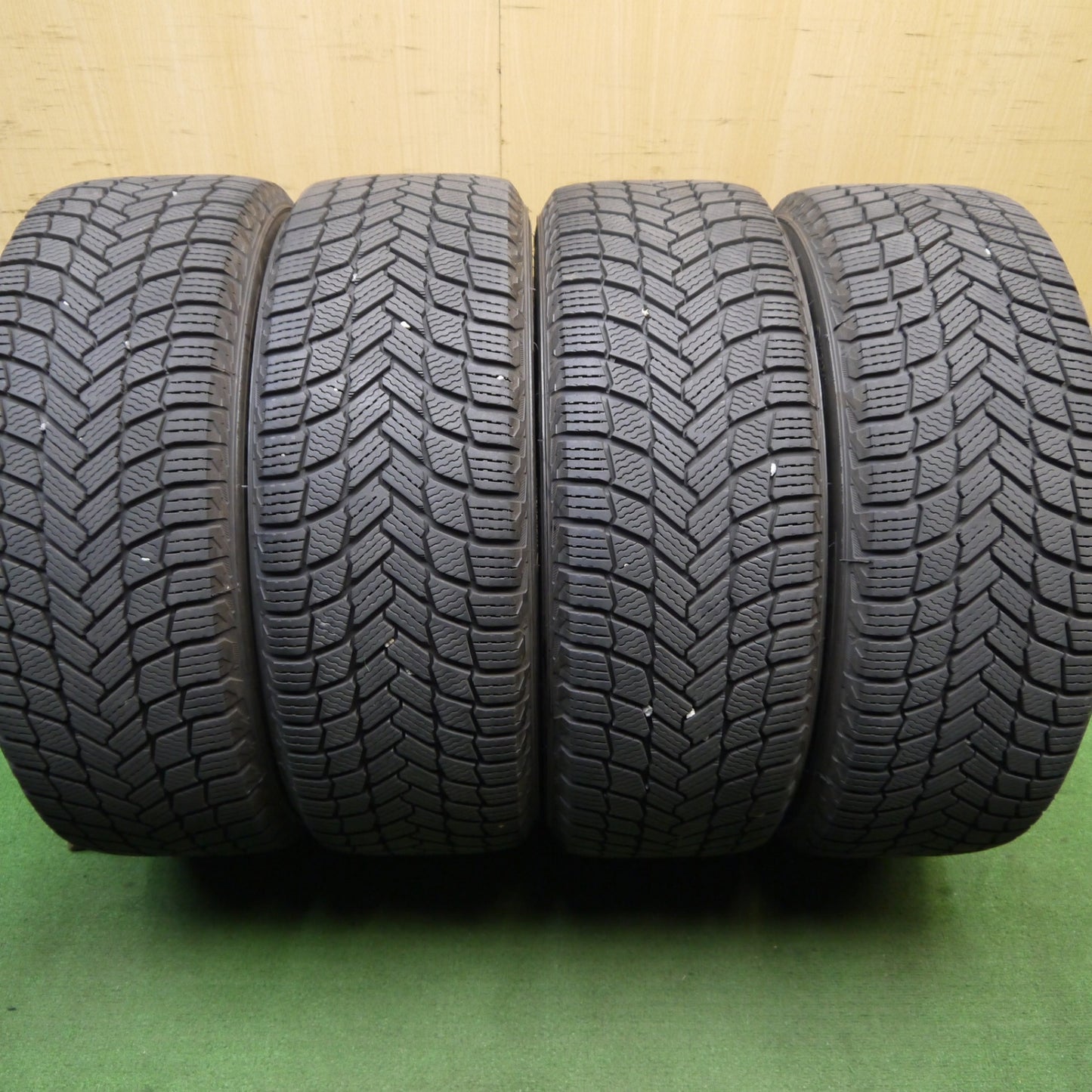 バリ溝!22年!9.5分★スタッドレス 225/50R18 ミシュラン X-ICE SNOW BRANDLE-LINE ブランドルライン 18インチ PCD114.3/5H★5061009Hス