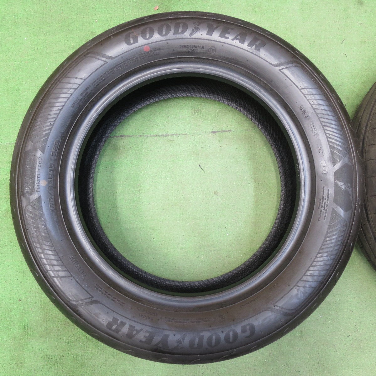 新車外し!24年★185/65R15 グッドイヤー EfficientGrip Performance2 エフィシェントグリップ パフォーマンス2 アクア フリード デミオ 等★5061003イノタ