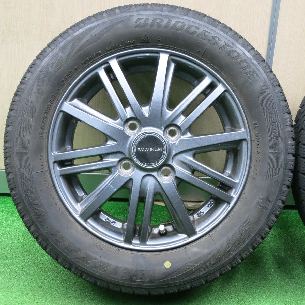 4本価格!21年★スタッドレス 155/65R13 ブリヂストン ブリザック VRX2 BALMINUM バルミナ 13インチ PCD100/4H★5010409NJス