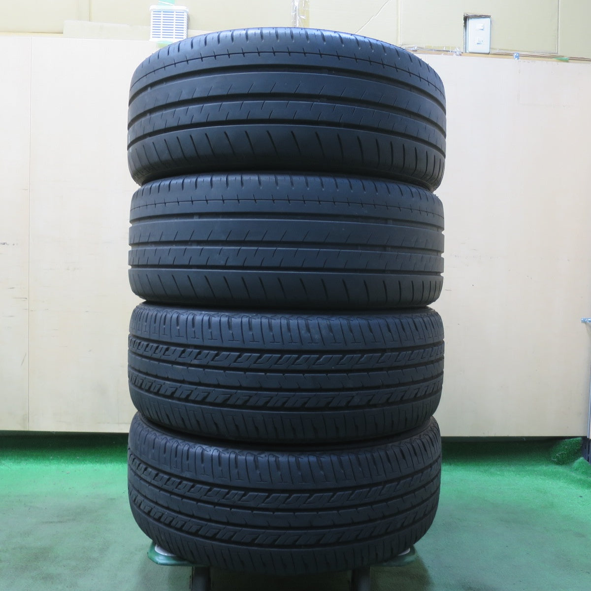 バリ溝!21年!キレイ!9分★トヨタ 50系 プリウス ツーリング 純正 215/45R17 ブリヂストン トランザ T002 セイバーリング SL201 17インチ PCD100/5H★5111209イノ