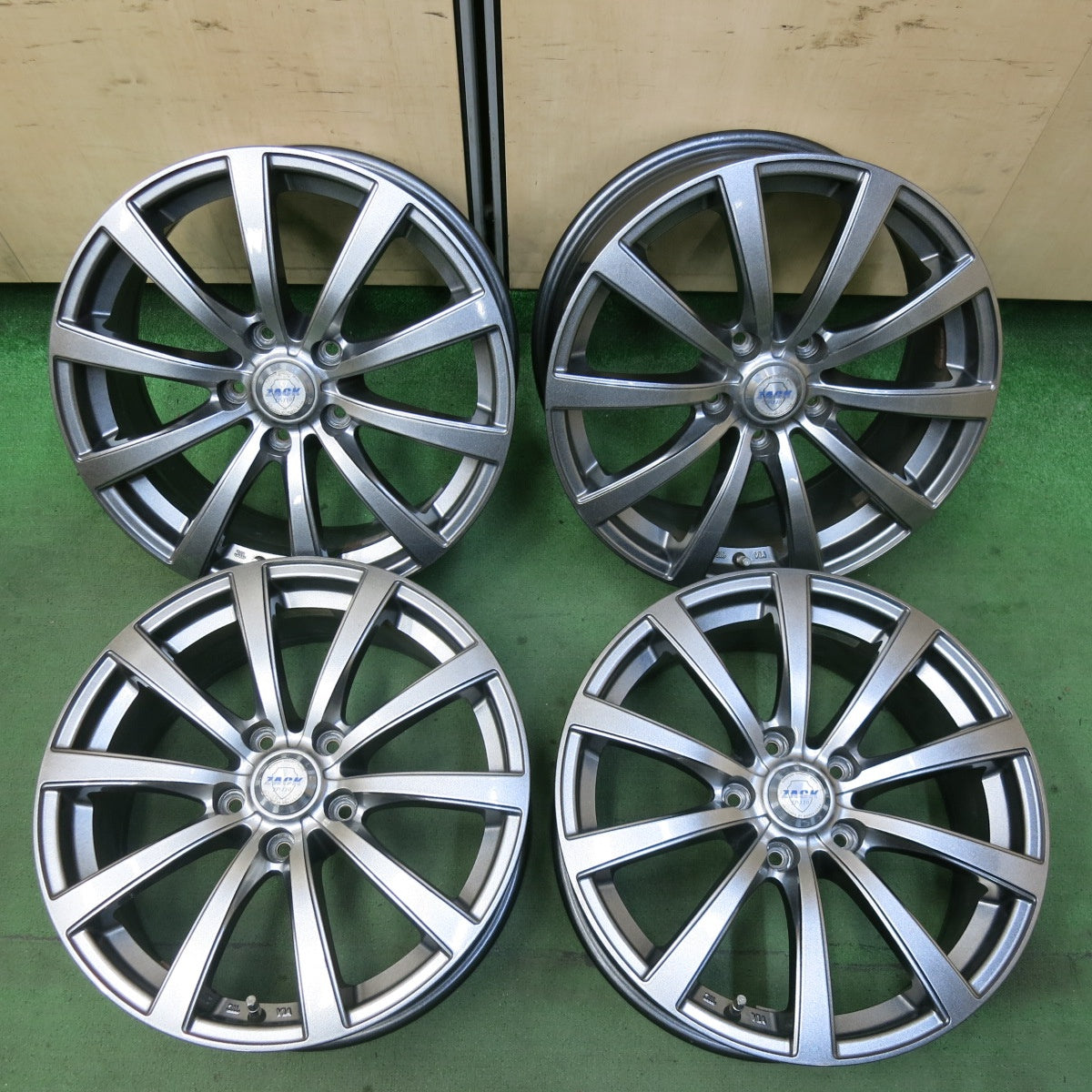 キレイ★ZACK JP-110 MONZA 17インチ ホイール ザック モンツァ 17×7J PCD114.3/5H★5062410SYホ