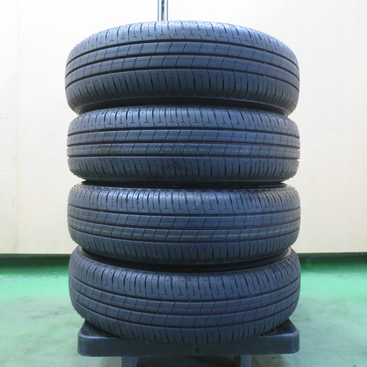 新車外し!24年★スズキ ワゴンR 純正 155/65R14 ブリヂストン エコピア EP150 14インチ PCD100/4H★6041809イノ