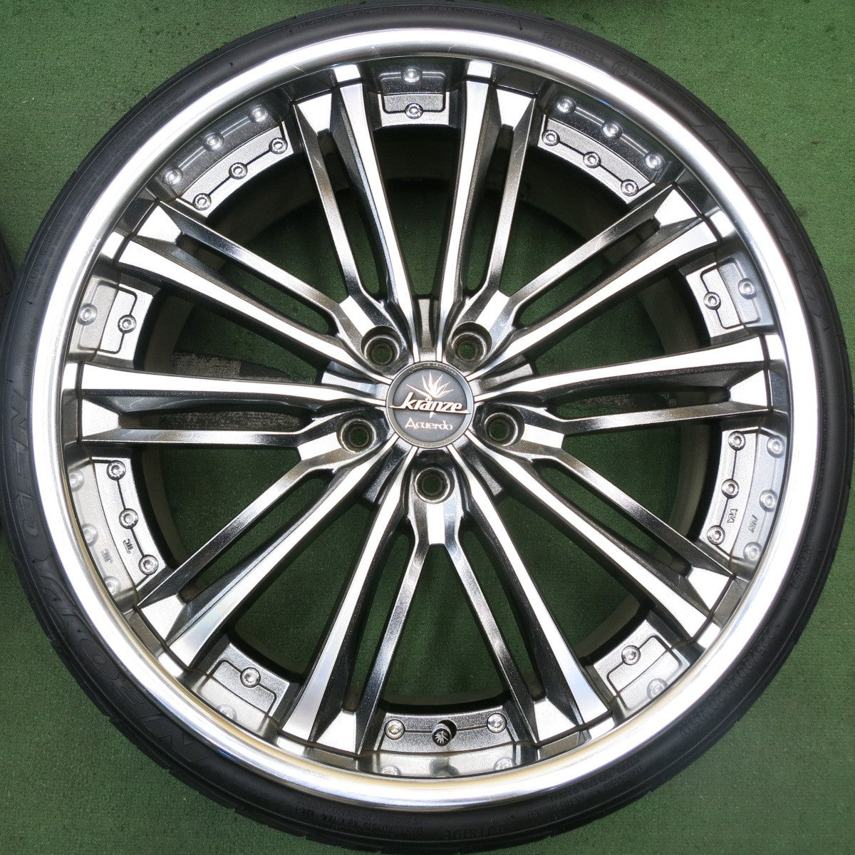 バリ溝!22年!9分★kranze Acuerdo 225/30R20 235/30R20 ニットー NEO テク GEN クレンツェ アクエルド 20インチ PCD114.3/5H★5091111HAノ